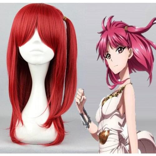 Anime Magi The Labyrinth Of Magic Cosplay Wig Morgiana Cosplay Wigs Heat Resistant Synthetic Halloween Carnival Party Women Hiar