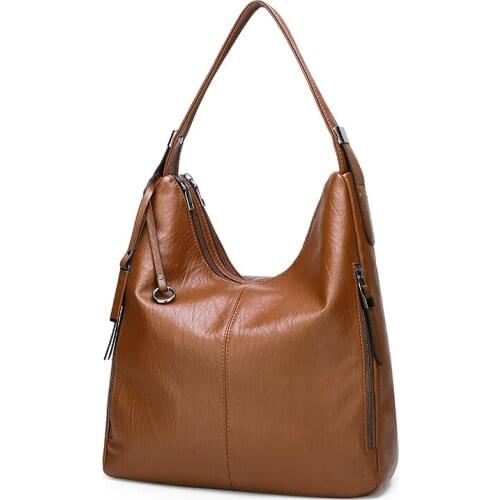 Genuine Leather Women Handbag Fashion Girls Top-Handle Bucket Bag Soft Leather Female Shoulder Bag Women Crossbody Bag C1749