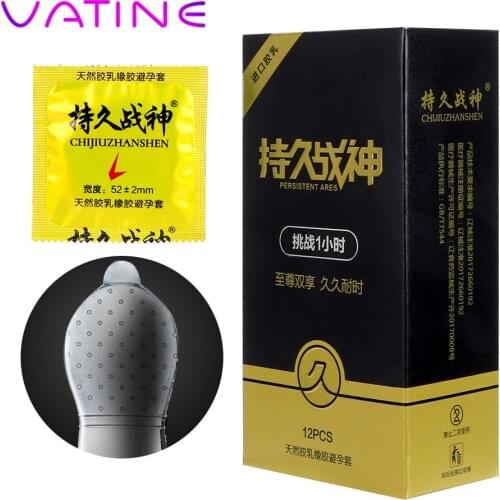 12 Pieces/Box Thread Ribbed G Point Penis Sleeve Ultra Thin Condoms Contraception Condom Delay Ejaculation Sex Toys for Men