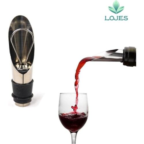 3pcs/lots Stainless Steel Wine Stopper Pouring Device Dual Wine Bottle Stopper Guide Liquor Pourers Free Flow Bottle Stopper