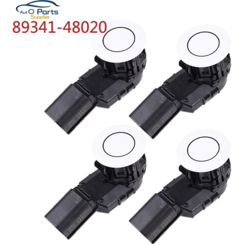 4 pcs/Lot 89341-48020 8934148020 89341-48020-A0/B0/C0 89341-48020 42631 PDC Parking Sensor Reverse Car Auto Parts White color