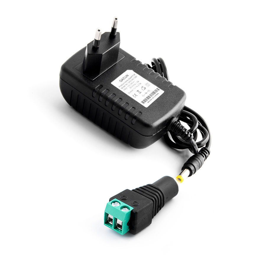 220V to 12V Adapter Charger AC DC 110V 220V to 12V 2A Power Adapter Converter Transformer 12 V Power Supply For LED Light Lamp