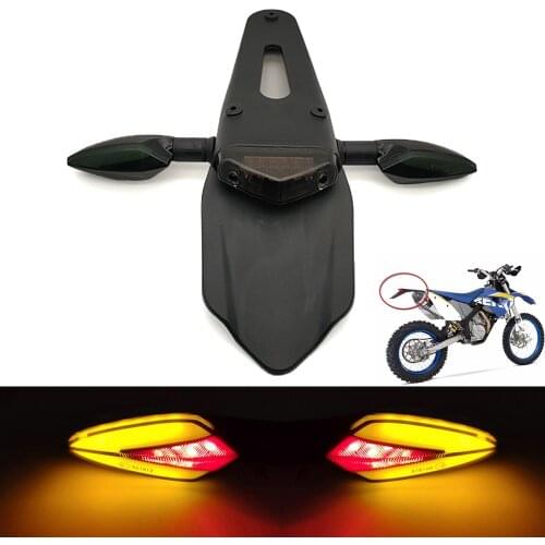 For DUCAT CBR1100XX / BLACKBIRD ST1300/ST1300A Universal Motorcycle LED Tail Light&Rear Fender Stop Enduro Tail Light