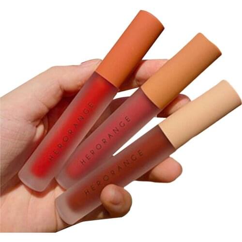 3pcs a set Lip Glaze Set Gift Box Waterproof And Moisturizing Not Easy To Stick Safe Ingredients Durable Lip Glaze