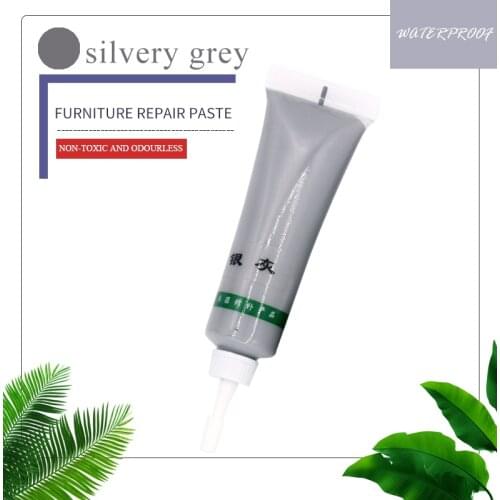 18g Silvery grey Furniture Scratch Remover Floor Paste Repair Pen Solid Wood Furniture Refinishing Paste Paint Free Shipping
