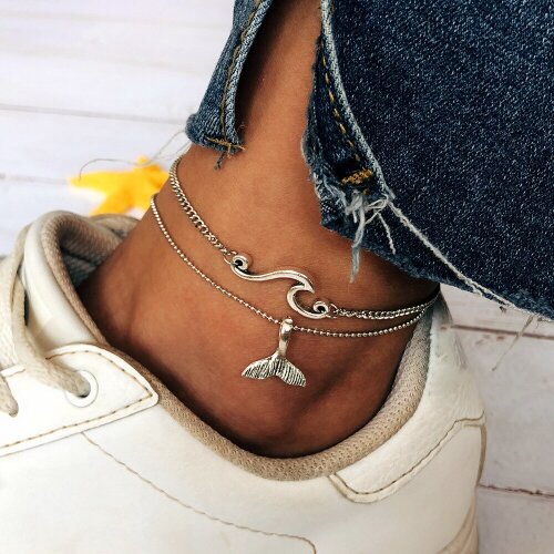 Uvwxyz Bracelets On The Leg