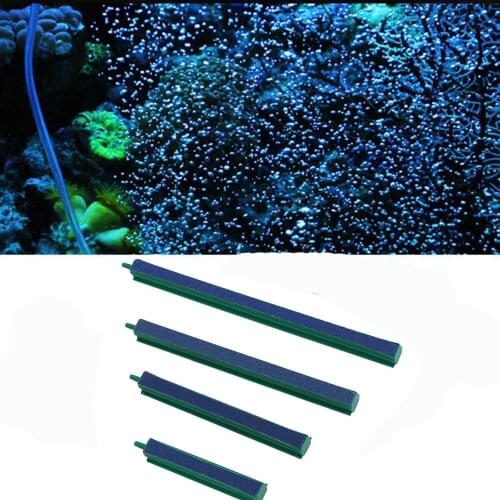 Air Pump Sand Stone Aquarium Oxygen Pump Fresh Air Stone Bubble Bar Aquarium Fish Tank Aerator Pump 4/6/8/10/12inches