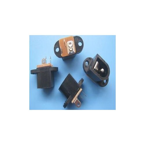 10PCS/LOT High Quality DC Power Socket Jack DC-016 PIN=2.0 3Pin DIP Needle Size Adaptation 5.5mmx2.1mm Power Female Plug