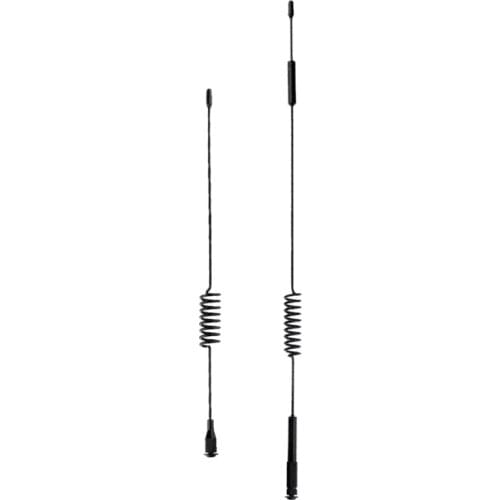 1 10 Scale RC Crawler 11.4inch and 6.3inch Metal Antenna,Accessories Decoration for Traxxas TRX-4 D90 Axial SCX10 90046