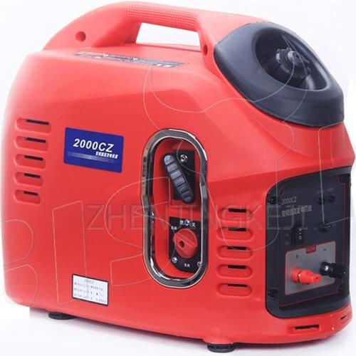 Silent Inverter Generator Small Portable Gasoline Power Generation Equipment Car Household/Outdoor Extended Range Dynamotor2.2KW