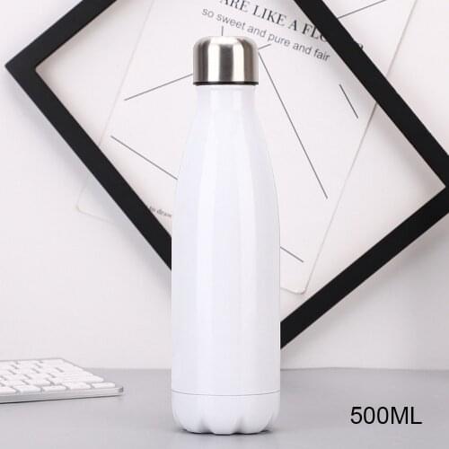 350/500ml Double Wall Vacuum Insulation Stainless Steel Water Bottle Outdoor Sports Camping Hiking Cycling Thermos Bottle