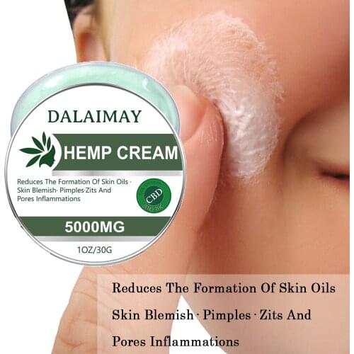 Hemp Extract Ingredients Make CBD Balm 30g Effective Anti-inflammatory, Pain Relief And Muscle Relaxation Body Massage Cream