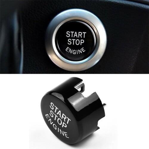 On-off Engine Button Switch Cover For Bmw 5 6 7 F01 F02 F10 F11 F12 2009-13 Car Switches Button Cover With Installation Tool