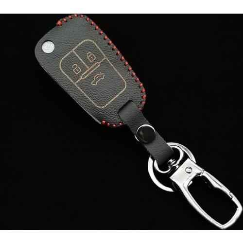 Leather Car Remote Key Case Cover For Chevrolet Cruze Aveo Trax Sail Malibu Captiva Opel Vauxhall Astra J Corsa Insignia Mokka