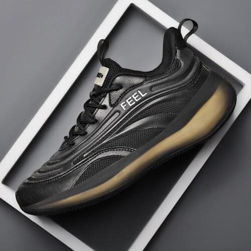 New Men Running Shoes Breathable Sneakers Women Reflective Jogging Shoes Fashion Comfortable No-slip Big Size 35-46 Sports Shoes