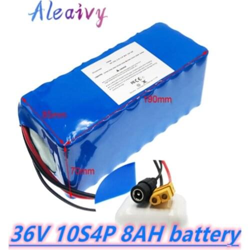 Li-ion Battery 36V 8AH Volt Rechargeable Bicycle 500W E Bike Electric Li-ion battery pack 36v battery electric moped scooter