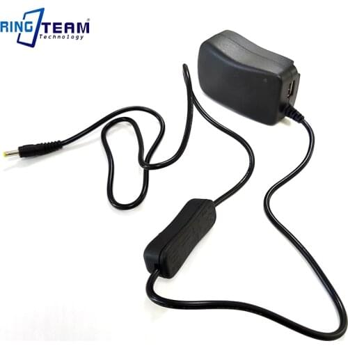 Multi-function 9V Power AC Adapter with Female USB for Mobile Phones & Camera Coupler DCC8 DCC12 DCC15 DCC16 CP-W126 EP-5A EP-5B