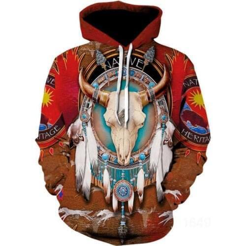 3D Digital Printing Mens Hoodie Sweater Couple Cotton European And American Hooded Sweater Hoodie Hip-hop Plus Size Pullover