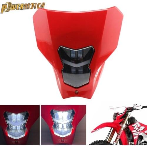 New 2021 Motorcycle LED Headlight Waterproof Plug Head Light For Honda 2019-2020 CRF450L CRF450XR CRF 450XR 450L 450 L XR