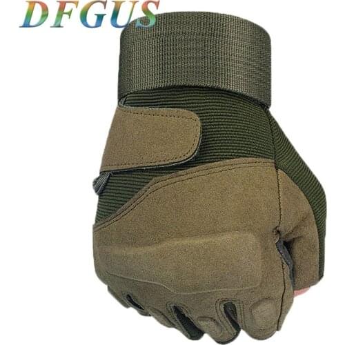Half Finger Hard KnuckleTactical Gloves Military Bicycle Shooting Paintball Airsoft Motorcross Army Gloves Fingerless Men Women