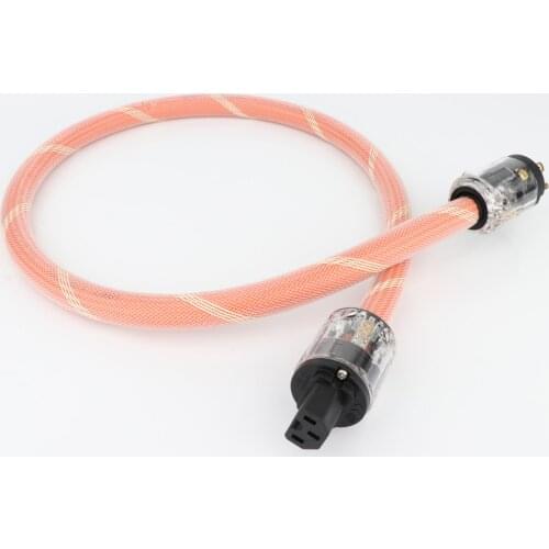 Hifi Audio One Linn K800 5N OCC AC Power Cord Cable P-029E EU/US Power Plug C-029 Connector Power Cable