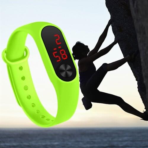 Simple outdoor women watch Hand Ring Watch Led Sports Fashion Electronic Watch Reloj deportivo para mujer Digital Hot Clock B30