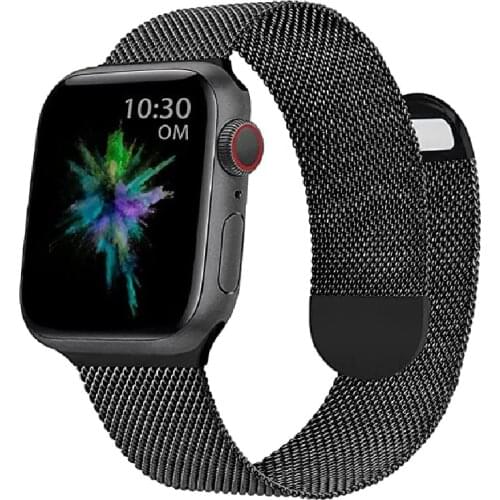 Strap For Apple Watch Band 44mm 40mm 38mm 42mm 44 mm Accessorie Magnetic Loop Metal Smartwatch Bracelet iWatch Serie 3 4 5 6 se