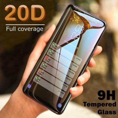 20D Full Curved Tempered Glass For Samsung Galaxy S8 S9 Plus Note 8 9 S7edge Screen Protector For Samsung A6 A8 2018 Protective