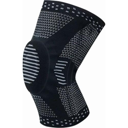 1Pc Sport Football Basketball Elastic Compression Knee Brace Guard Sleeve Pad Knee Pads Fitness Kneepad Running Support