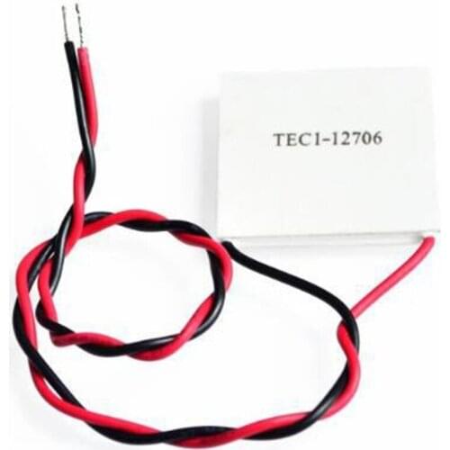 10pcs/lot TEC1 12706 12V 6A TEC Thermoelectric Cooler Peltier TEC112706 Heatsink Plate Module (TEC1-12706)