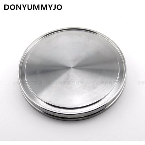 2.5" OD 63mm Sanitary Blind Disk Flange End Caps fits 2.5" Tri Clamp Pipe Fittings for Block Pipe SS304