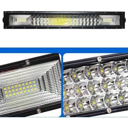 324W LED Off-road Light Bar Aluminum Alloy Work Light Multi-function Work Light Car Accessories High Quality Super Bright