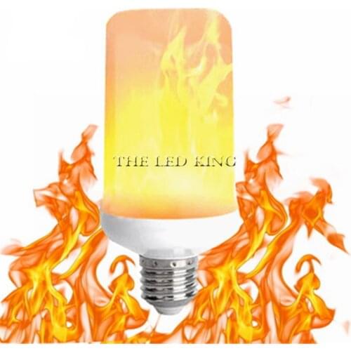 4 Model 5W 9W 12W E27 E26 E14 E12 Flame Bulb 85-265V LED Flame Effect Fire Light Bulbs Flickering Emulation Decor LED Lamp