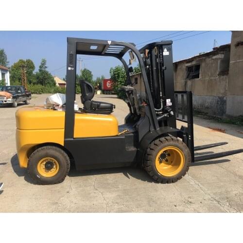 Diesel Forklift New Stacker Fuel Four-Wheel Drive Multi-Function Internal Combustion Truck 2.5Ton 3000MM Height