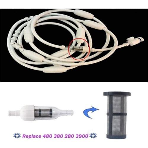 Pool Cleaner Filter 48-222 In-line Filter For Polaris 480 380 280 3900 Pool Cleaner Replacement Pool Filter Filter Screen