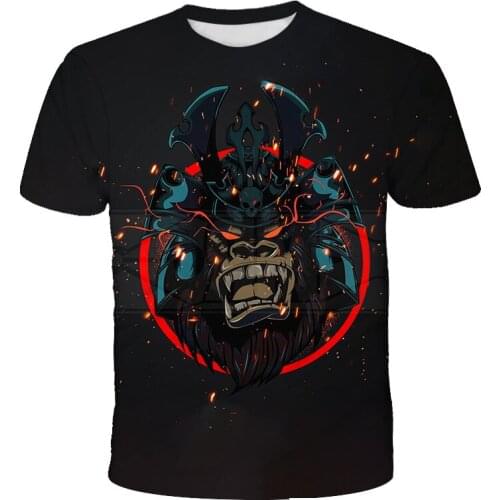 3D Print Cartoon Orangutan Kids T-Shirt Boy Girls Personalized DesignClothes Children Summer Top Comfortable Kids Clothes Tops