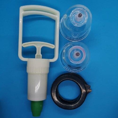 2pcs Low frequency physiotherapy instrument electrotherapy accessories pulse pin electrode cupping gas gun for body back massage