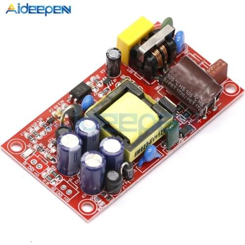 12V1A/5V1A fully isolated switching power supply module / 220V turn 12v 5v dual output / AC-DC module 12V 1A /5V 1A