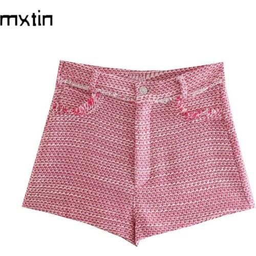 Mxtin Women's Office Shorts