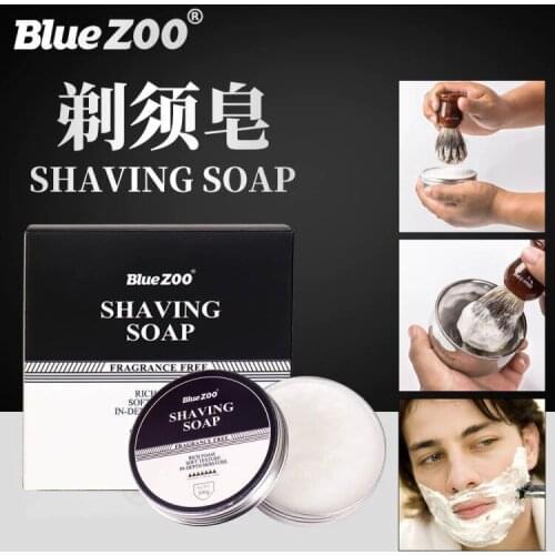 100g shaving soap mens facial care shaving beard shaving foam soap sandalwood fragrance mint flavor 3 flavors