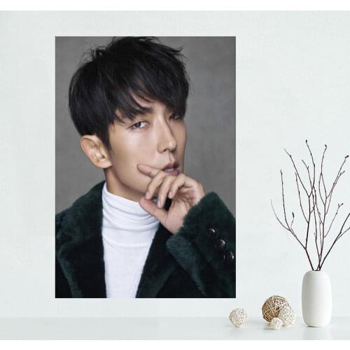 Custom Kpop LEE JOON GI Poster Wall For Living Room Art Poster Decoration Silk Fabric Bright Smooth No Frame Morden Print Wall