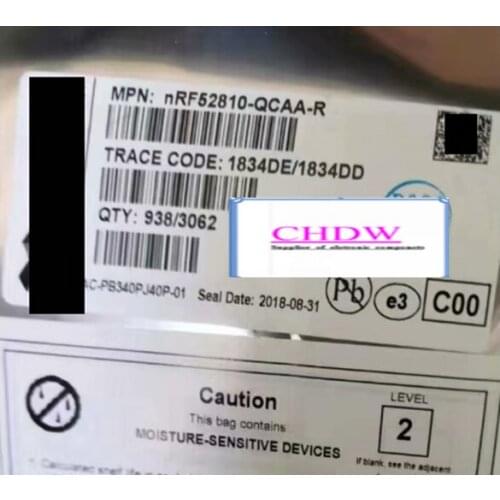 NRF52810-QCAA-R NRF52810 QFN48 NEW AND ORIGNAL IN THE STCOK