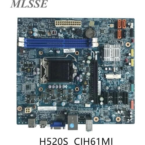 Original For Lenovo H520S CIH61MI Desktop Motherboard FRU:90000963 11200969 DDR3 Full Tested