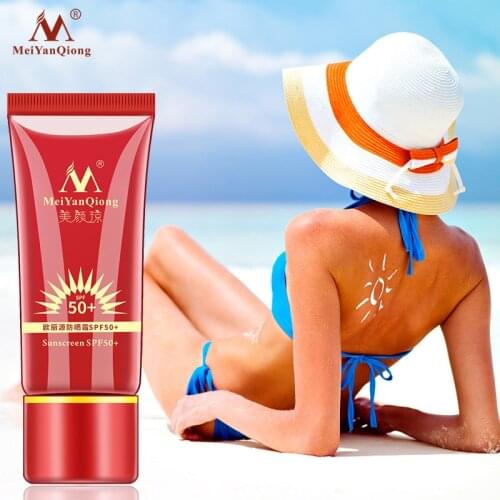 Meiyanqiong Sunscreen SPF50+ Skin Protective Cream Repair Whitening Sunblock Oil Control Body Face Sun Isolation Skin Care 30g