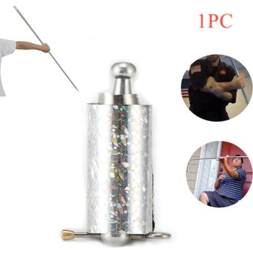 Outdoor Tools Magic Pole Telescopic Metal Magic Tricks Portable Folding Professional Magician Stage Pocket Magic Trick Wand