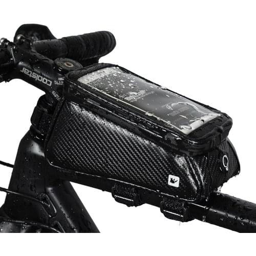 Bicycle Bag Bike Frame Bag Touchscreen Phone Case Cycling MTB Bicycle Top Tube Handlebar Bicycle Bag