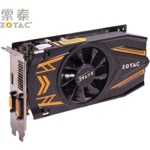 Original ZOTAC GeForce GTX 650-1GD5 Graphics Cards PC For NVIDIA GTX600 GTX650 1GD5 1G Video Card 128bit GDDR5 Used GTX-650