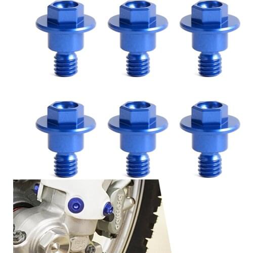 Front Fork Guard Bolt Screw For Yamaha YZ 125 250 YZ250F YZ450F YZ125X YZ250X YZ250FX YZ450FX WR250F WR450F YZF WR 250F 450F