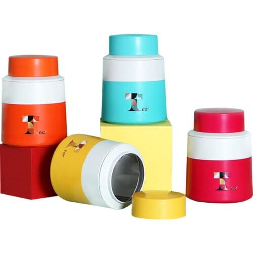 Star Packaging Tin Box For Packaging Food Candy Mini Hinged Tin Boxes Standard Cookies Clear Window Tin Container Package