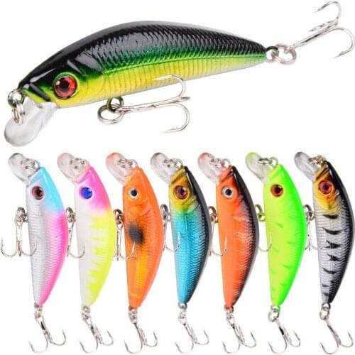 1Pcs Sinking Wobblers Fishing Lure 7.2cm 8g Minnow Hard Lure 3D Eyes Artificial Plastic Bait Pesca Jig Crankbait Fishing Bait